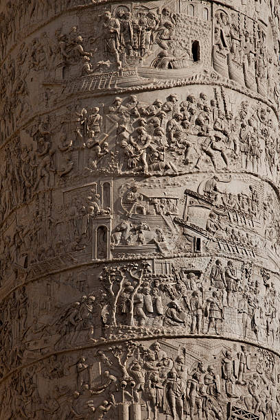 istock Column of Marcus Aurelius, detail 177231447