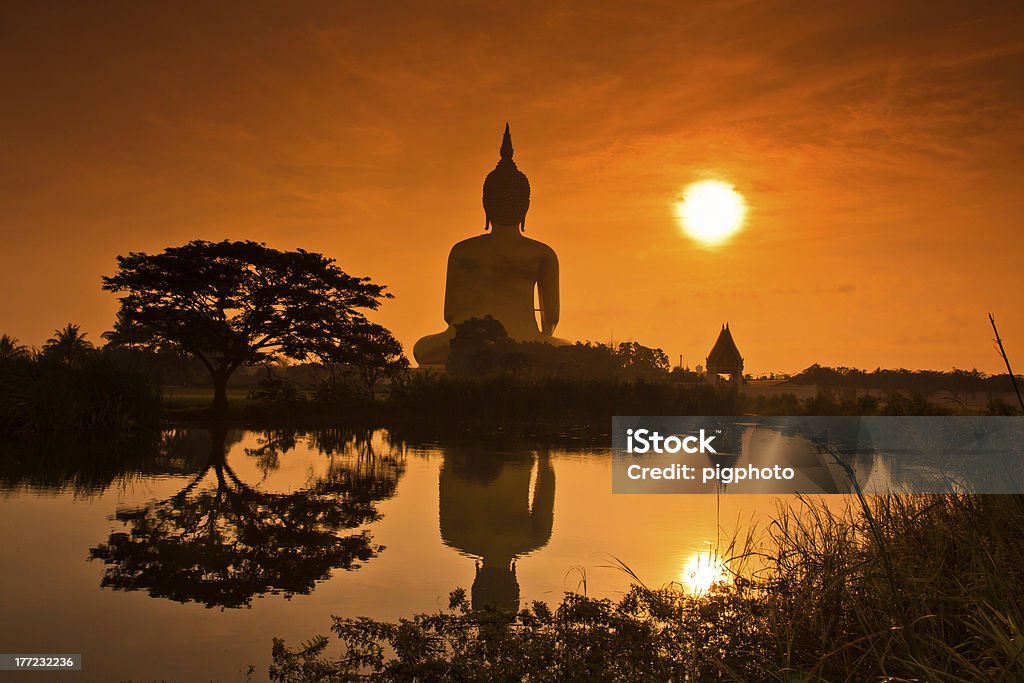 buddha "Big buddha statue at Wat muang, Thailand" Thailand Stock Photo