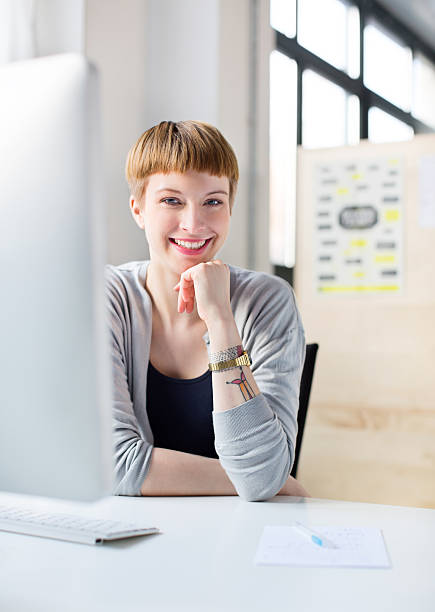 istock Young confident business woman 177232662