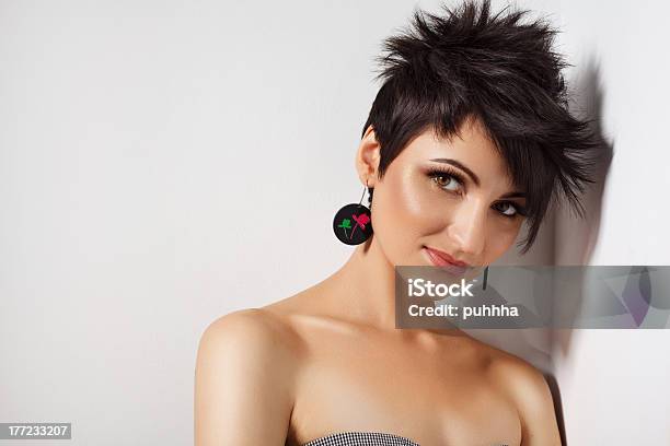 Hairstyle Stock Photo - Download Image Now - Adult, Beautiful People, Beautiful Woman