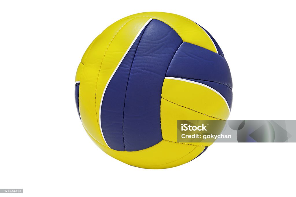 Volley мяч - Стоковые фото Белый фон роялти-фри