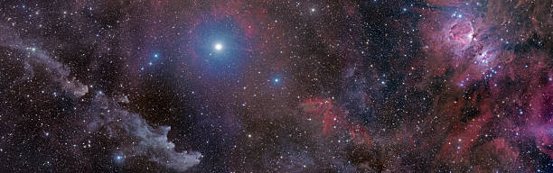 Nebulae of Orion stock photo
