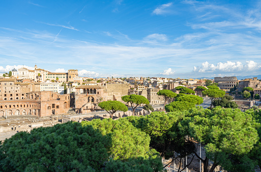 historical landmarks of Rome, Italy