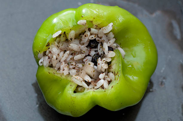 Single stuffed pepper