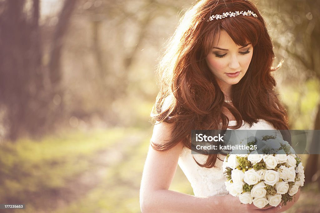 Wunderschöne Braut - Lizenzfrei Blume Stock-Foto