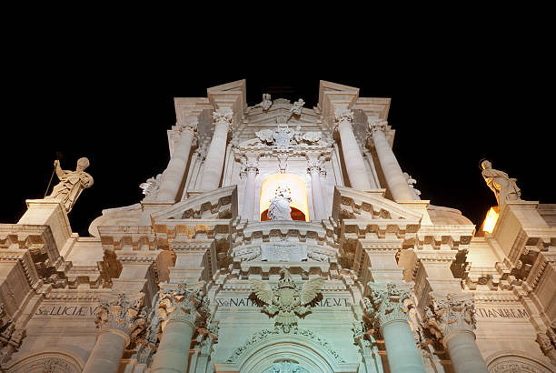 istock Cathedral of Syracuse by Night 177235685