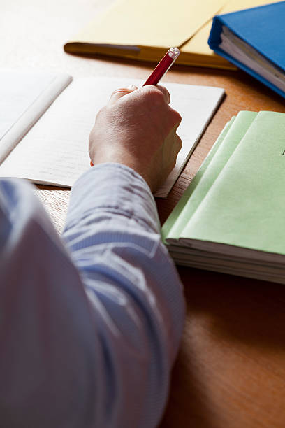 istock Teacher / Business Man With Books 177236918