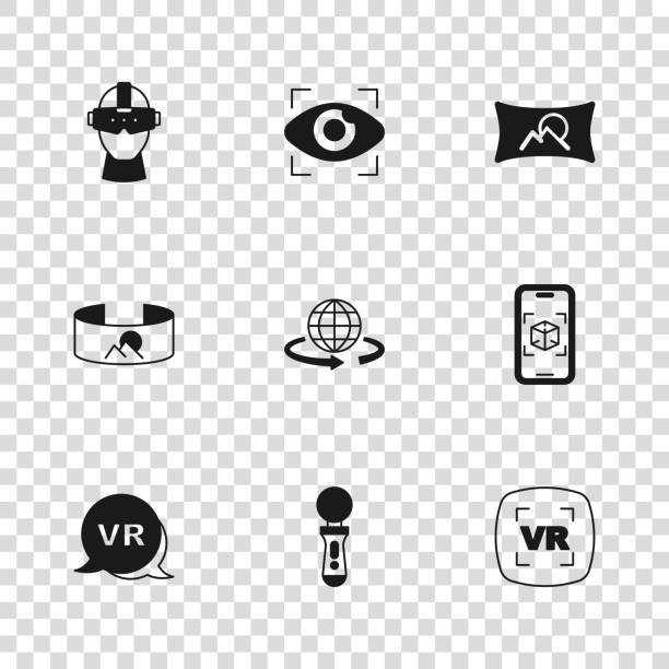 Vr Vector Transparent 280+ Vr Transparent Glasses Stock Illustrations, Royalty-Free Vector ...