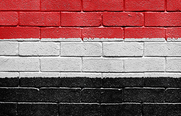 istock Flag of Yemen on brick wall 177237652
