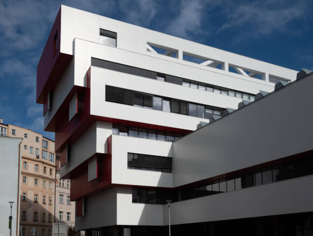 Slovak National Gallery, administrative building stock photo