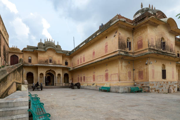 fort nahargarh, dżajpur - dżajpur zdjęcia i obrazy z banku zdjęć
