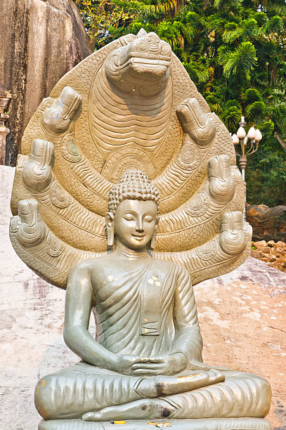 istock Buddha statue in Wat inThailand 177238482