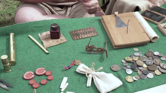 Overview of Ancient Roman measuring and writing instruments