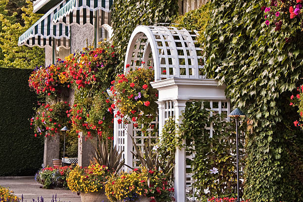 Butchart Gardens in Brentwood Bay on Vancouver Island, Canada