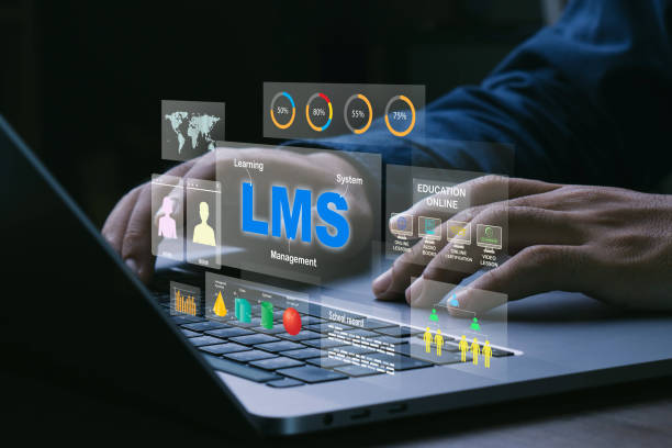 istock LMS - Learning Management System.Teacher using laptop for online lesson and online education, course, application, study, e learning, knowledge everywhere and every time.New level of quality. 1772396051