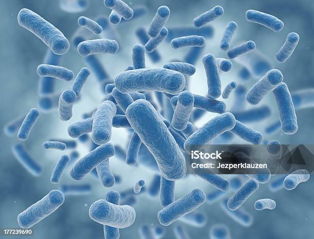 В Клетках Бактерий — стоковые фотографии и другие картинки Абстрактный - Абстрактный, Бактерия, Без людей
