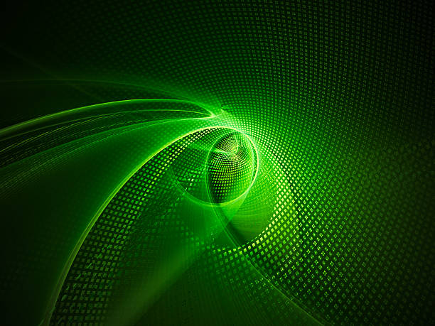 Cтоковое фото Зеленый и черный абстрактный фон