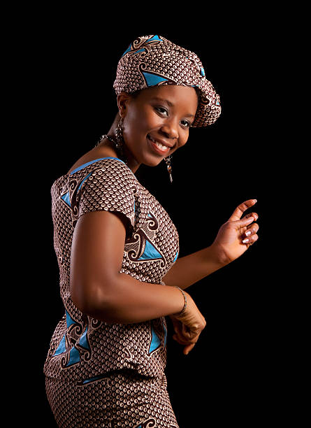 African dance stock photo