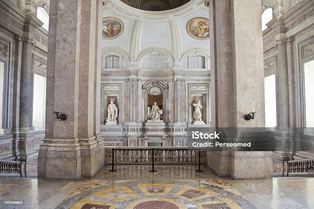 Luxury interior "Reggia di Caserta (Caserta Royal Palaca), Italy. Luxury interior, more than 300 years old" Naples - Italy Stock Photo