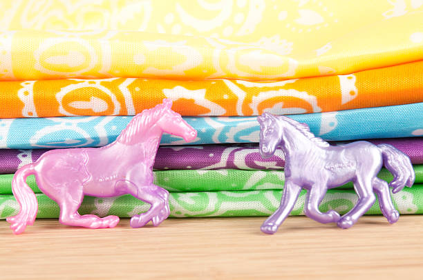 istock Stacked Bandanas with miniature horses 177240873