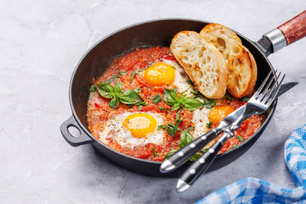 istock Delicious shakshuka breakfast in a pan 1772423730