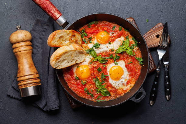 istock Delicious shakshuka breakfast in a pan 1772423752