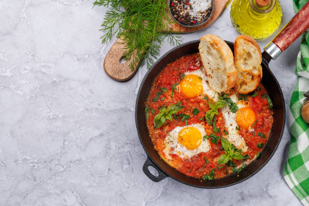 istock Delicious shakshuka breakfast in a pan 1772424285
