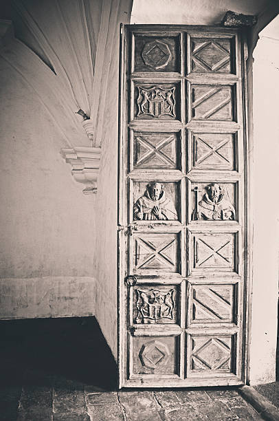 istock ruined church door 177242643