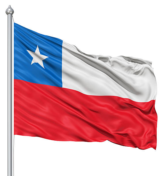 istock Waving Flag of Chile 177244455