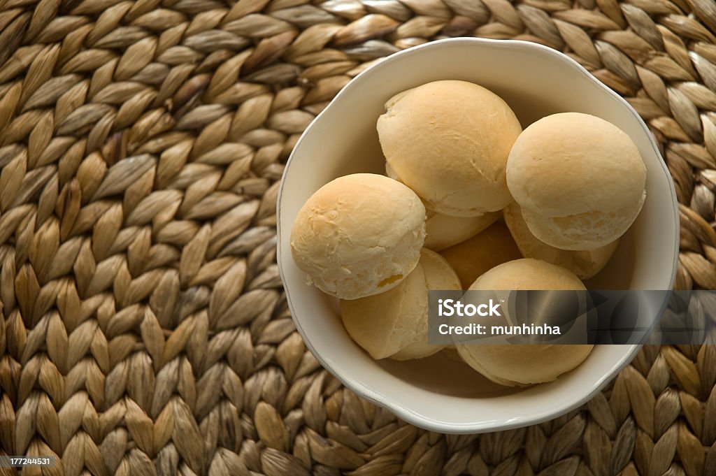 Pão de queijo brasileiro - Foto de stock de Amarelo royalty-free