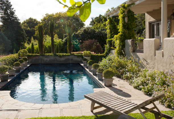 istock Luxury villa and swimming pool 177244600