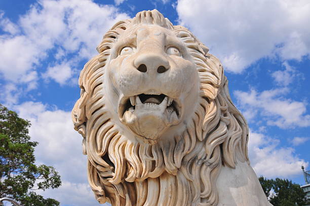 istock Medici Lion Statue at Vorontsov Palace 177245012