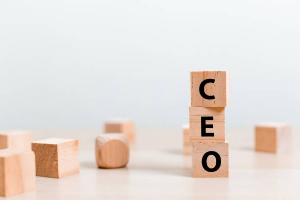 istock Alphabet text word CEO on wooden block cube. Chief Executive Officer. 1772451219