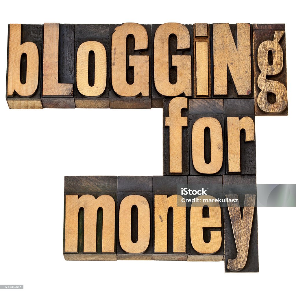 Bloguear de dinero - Foto de stock de Anticuado libre de derechos