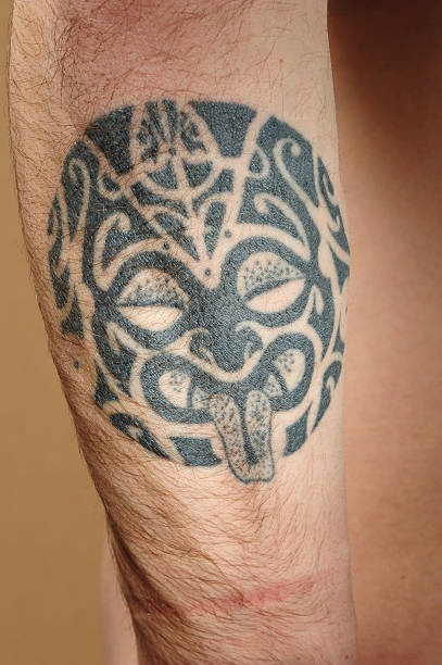 istock tribal tattoo on  arm 177246040