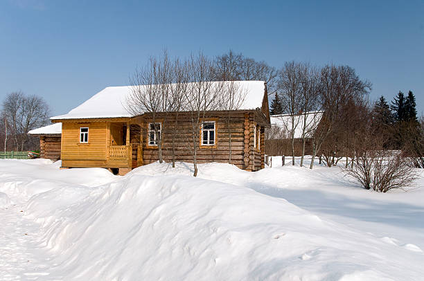 istock Village in the snow 177246797