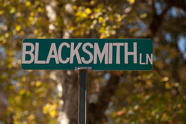 istock Blacksmith Lane Street Sign 177246894