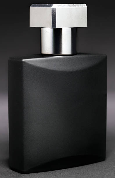 high contrast Aftershave stock photo