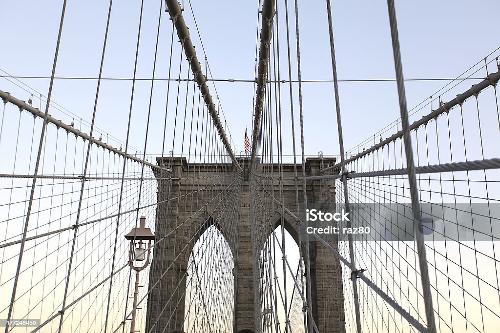 Ponte de Brooklyn - Royalty-free Abstrato Foto de stock