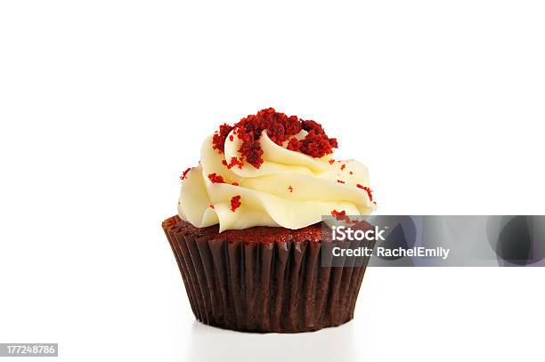 Cupcake Stock Photo - Download Image Now - Cupcake, Red Velvet Flavor, Red Velvet Cake