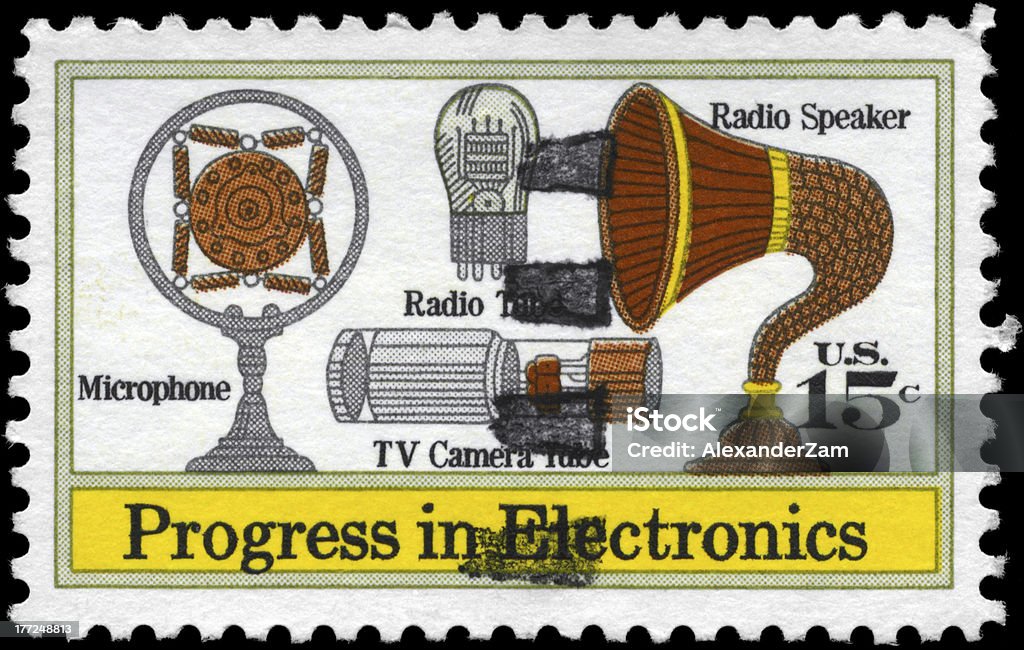 Electrónica de Progresso - Royalty-free Antigo Foto de stock