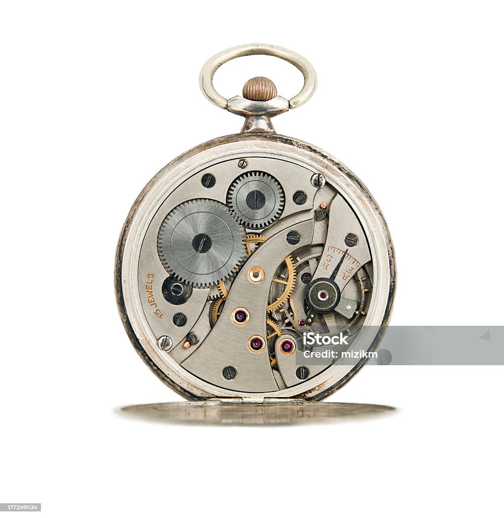 Bên Trong Cơ Chế Của Một Chiếc Đồng Hồ Bỏ Túi Cổ Bằng Bạc Hình ảnh ...