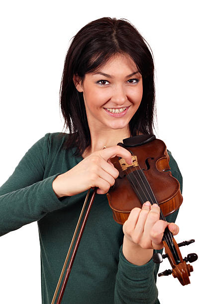 istock happy girl with violin 177249556