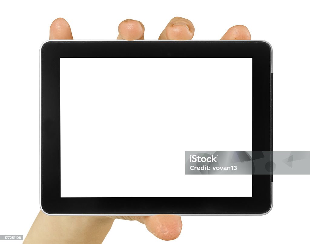 Un tablet - Foto stock royalty-free di Adulto