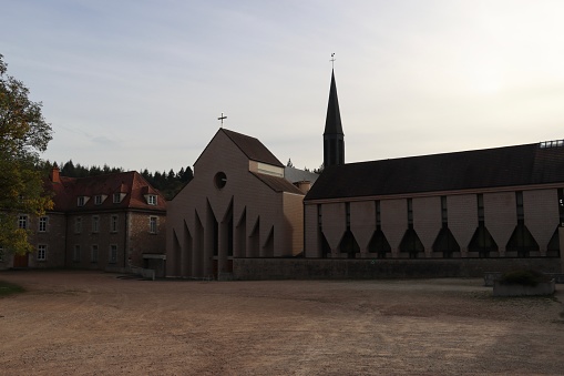 L’abbaye de La Pierre Qui Vire en Bourgogne