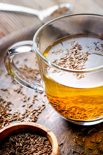 Caraway seeds and tea - alternative medicine