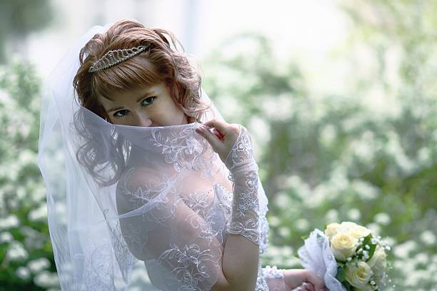 istock Portrait of  bride 177252504