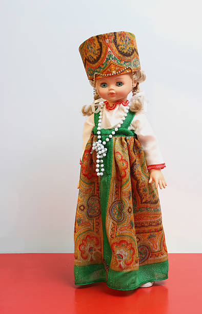 istock Doll in Russian national suit 177252617