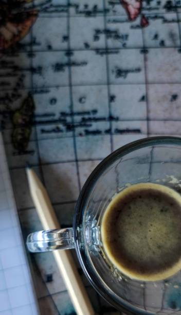 coffee on the desk