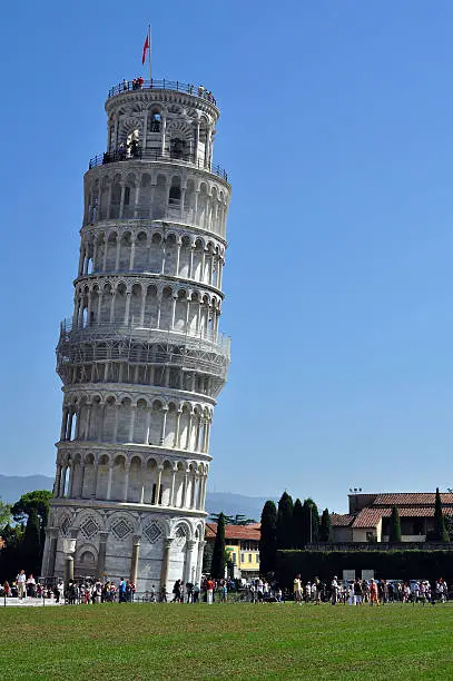 Photo of The leaning tower of Pisa